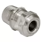 Dławnica mosiądz niklowany Ex Compact NPT 1 cal Ex d IIC / Ex e II zakres dławienia 21.0-26.0 mm