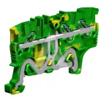 EFCE.1/1+2 Złącze push-in 1,5mm2, 1wej-2wyj, PE żółto-zielone