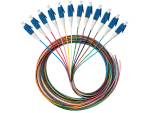 Pigtail SM 1J 9/125 wtyk LC/UPC dł. 2 m "EASY STRIP" opak. 12 szt. wielokolorowe ALANTEC