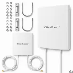 Qoltec Antena 5G LTE | 14 dBi| Zewnętrzna