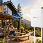 Qoltec Antena 5G LTE | 14 dBi| Zewnętrzna