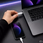 Qoltec Kabel USB-C | USB-C | 60W | QC 3.0 | 480 MB/s | PD | 1.5m | Biały