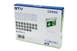 OPRAWA AWARYJNA CORSO-1, LED, 3W, 300lm, 6400K, AC220-240V, IP20, 1h, DWUZADANIOWA, TEST, bez CNBOP