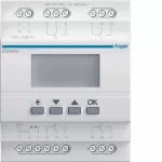 Wielofunkcyjny zegar cyfrowy z Bluetooth, 16A, 4-krotny