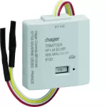 KNX q/e/s 2-kanałowe wejście przyciskowe, na baterie, jasnoszary