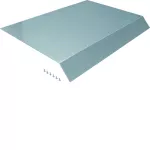 tehalit.AK Pokrywa kanału napodł przedł 1-str skos dł. 800mm 400x70mm stal