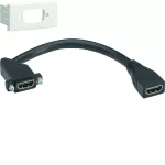 tehalit.WA Zestaw montażowy HDMI 22,5x45mm biały