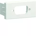 tehalit.WA Ramka montażowa 1xSub-D 9-pol. Typ 30 45x45mm biały
