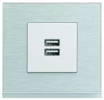 lumina/gallery Ładowarka USB A+A 3A mechanizm 2M