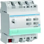 KNX system Sterownik rolet 4-krotny, 24V DC, 4M