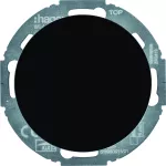 R.classic Ściemniacz obrotowy komfort, czarny, obc. R/L/C 20-420 W, LED 3-100 W