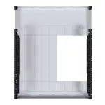 univers N Podzespół rozstaw 60mm 3-pol. 8xNH00 listw. odpł.góra W600S500