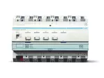 KNX e/s Ściemniacz uniwersalny 4-kan 4x300 W, f. sumowania obc. KNX secure