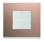 gallery Płytka czołowa do ściemniacza przyciskowego z Bluetooth biały