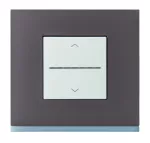 gallery Płytka czołowa do sterownika rolet z komunikacją Bluetooth biały