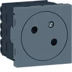 tehalit.WA Gniazdo 2P+Z 33° 1-krotne 45x45mm alu