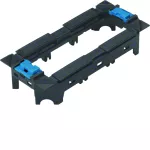 tehalit.GB-EG Ramka montażowa 3-krotna 45x45mm PC-ABS czarny