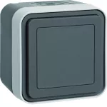W.1 Adapter z zaślepką, szary mat