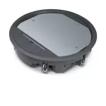 tehalit.VE-EE Pokrywa uchylna VR10 fi275 wykładzina 12mm czarny PA