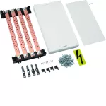 univers N Blok dla szyn zbiorczych pion. 50mm z szynami 4xUM30A4 W450S250