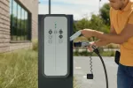 EVCS Stacja ładowania EV 1x22kW 3P T2 IP55 Z RFID