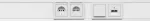 Q.3 Ramka 4-krotna, antracyt, aksamit