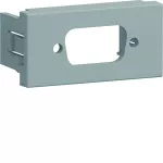 tehalit.WA Ramka montażowa 1xSub-D 9-pol. Typ 30 45x45mm alu