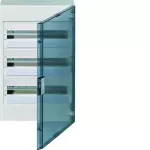 vega Rozdzielnica natynkowa 3x18 modułów IP40, drzwi transparentne