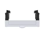 univers N Blok dla szyn zbiorczych poz. 12x5/10mm 40mm 2xNH00(4xNH000) 300x250mm