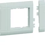 tehalit.WA Maskownica 80mm 1-krotna 50x50mm PC-ABS bezhalogenowy jasnoszary
