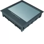 tehalit.VE-EE Pokrywa uchylna VQ12 244x244 wykładzina 12mm czarny PA