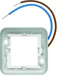 W.1 Ramka 1-kr z podświetleniem białym 230V 0,3 mA do adaptera n/t, IP55
