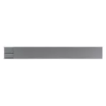 tehalit.UK Kanał do wylewki podłogowej 2-komorowy 240X38mm stal
