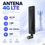 Qoltec Antena 4G LTE dookólna | 7dBi | Wewnętrzna