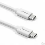 Qoltec Kabel USB-C męski | USB-C męski | 480 Mb/s | 2m | Biały