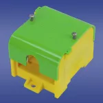 Odgałęźnik Instalacyjny z pokrywą LZ – 1*95/35 P żółto/zielony