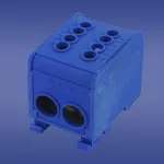 Odgałęźnik Instalacyjny z pokrywą LZ – 1*35/35 niebieski