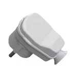 Wtyczka Kątowa AWA-5, 2P+Z, 16A, 250V, rozbieralna biała