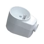 Gniazdo Wtyczkowe AWA-GK, 2P+Z, 16A, 250V, rozbieralne białe