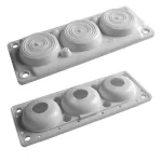 Panel membranowy P-MB-3, IP55 szary