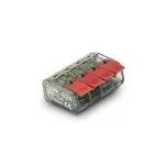 Szybkozłączka CMK-624 (4x4mm2) szara/zielona