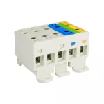 Złączka przelotowa WLZ35/5x16/sssnz 3x szara, niebieska, zielona