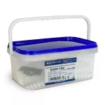 Wkręcany kołek do montażu w izolacji, z kluczem KWM-100 BOX (50 szt.) białe