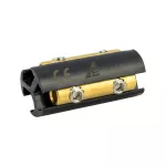Złączka kablowa do mufy ZKMZGEL145, z kluczem, 3x1,5-6mm² czarna