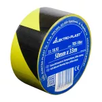 Taśma Ostrzegawcza Samoprzylepna 5cm x 33m TOS-5zc żółto-czarna