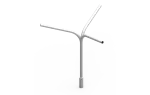 [OG] Wysięgnik lamp. trójram. na słup ośw.48,3 90st