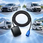 Qoltec Antena GPS | 28dBi | Zewnętrzna