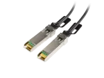 KABEL DAC SFP+ 1M CZARNY 10GB/S MIEDŹ LANBERG