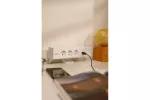 GNIAZDO MEBLOWE NICO, 3 x GNIAZDO SCHUKO, USB A+C, KABEL 1,5m, ŁADOWARKA INDUKCYJNA, BIAŁE, Z MOCOWANIEM