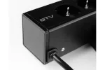 GNIAZDO MEBLOWE NICO, 3 x GNIAZDO SCHUKO, USB A+C, KABEL 1,5m, ŁADOWARKA INDUKCYJNA, CZARNE, Z MOCOWANIEM